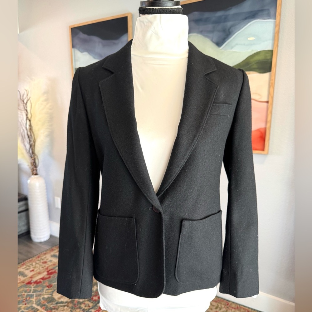 Pendleton Black Wool Blazer